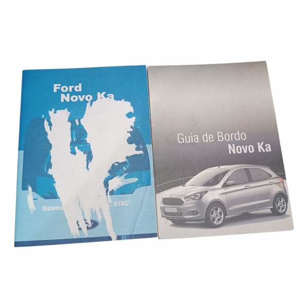 Manual Proprietário Instrução Ford Ka 2018 Revisao 10 Mil Km