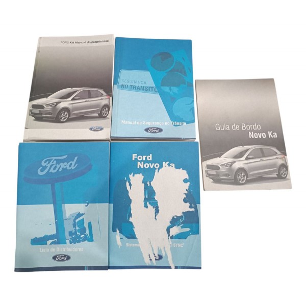Manual Proprietário Instrução Ford Ka 2018 Revisao 10 Mil Km