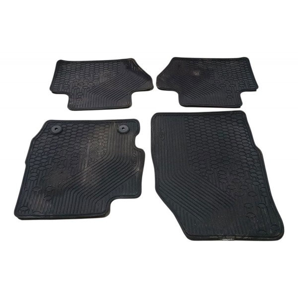 Jogo Tapete Borracha Original Ford Ka 2018 2019 2020 2021