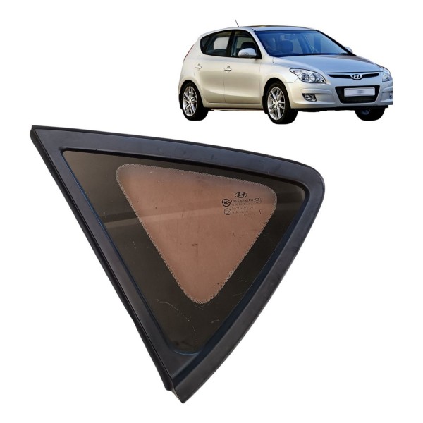 Vidro Fixo Lateral Traseiro Direito Hyundai I30 2011 2012