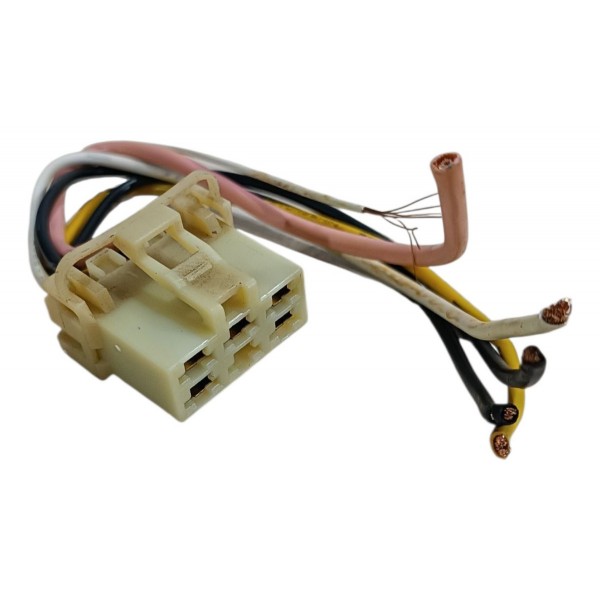 Plug Conector 6 Fios Comando Ar Cond Hyundai I30 2009 2012