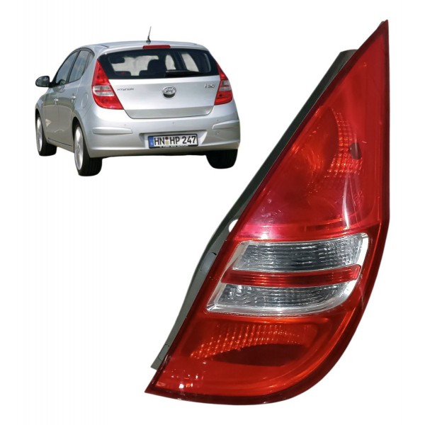 Lanterna Traseira Direita Hyundai I30 2009 A 2012 Direito/passageiro Vermelho