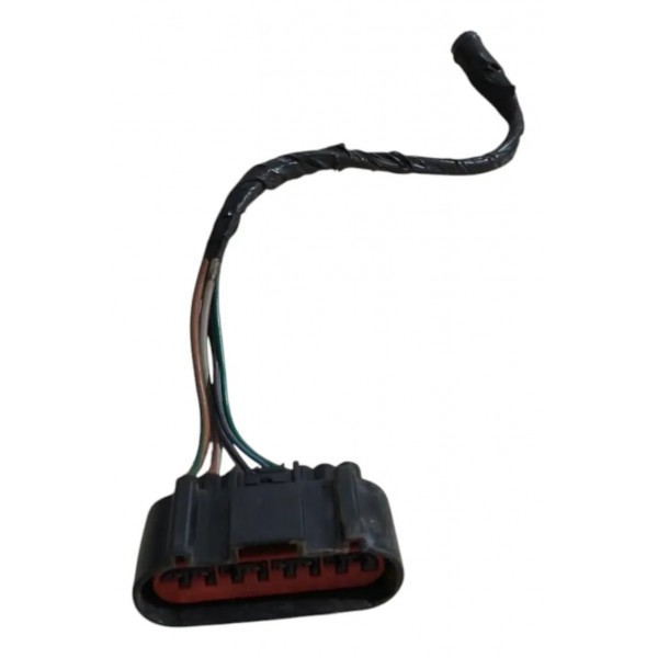 Plug Conector Fechadura Tras Direito New Fiesta Mex 2012