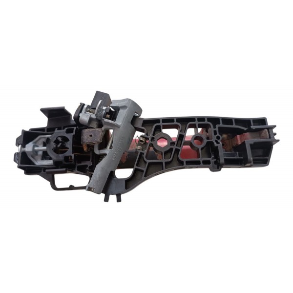 Maçaneta Externa Traseira Direito New Fiesta Mex 2011 2012 Vermelho Traseira