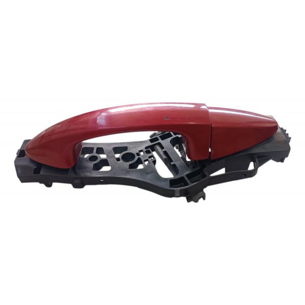 Maçaneta Externa Traseira Direito New Fiesta Mex 2011 2012 Vermelho Traseira