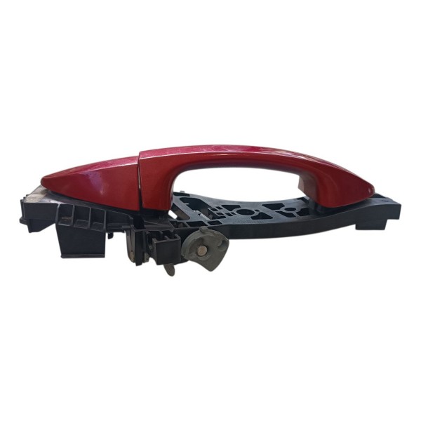 Maçaneta Externa Traseira Direito New Fiesta Mex 2011 2012 Vermelho Traseira