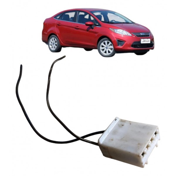 Plug Conector Alto Falante Porta Traseir New Fiesta Mex 2012