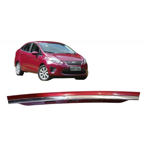 Moldura Tampa Traseira New Fiesta Mexicano 2011 2012 2013