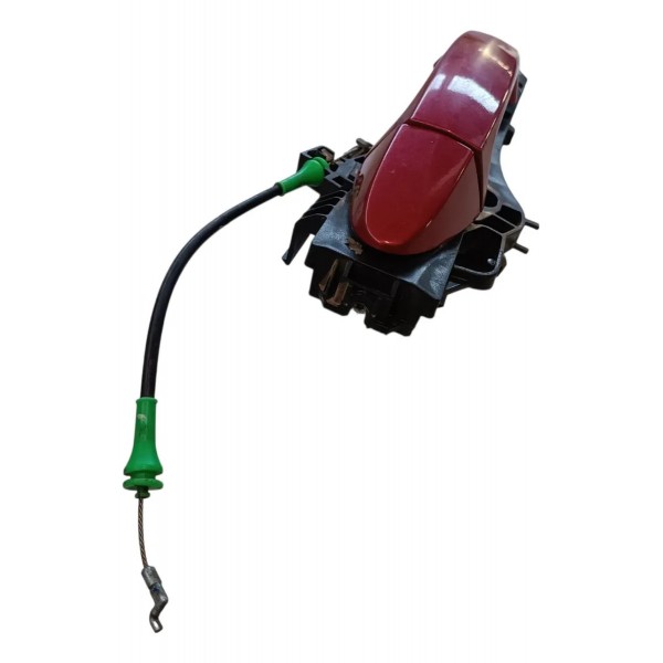 Maçaneta Externa Diant. Direito Ford New Fiesta Mex 2012 Vermelho Dianteira