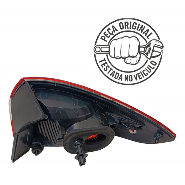 Lanterna Tras. Esquerda New Fiesta Mexicano Sedan 2011 2012 Esquerdo/motorista Vermelho