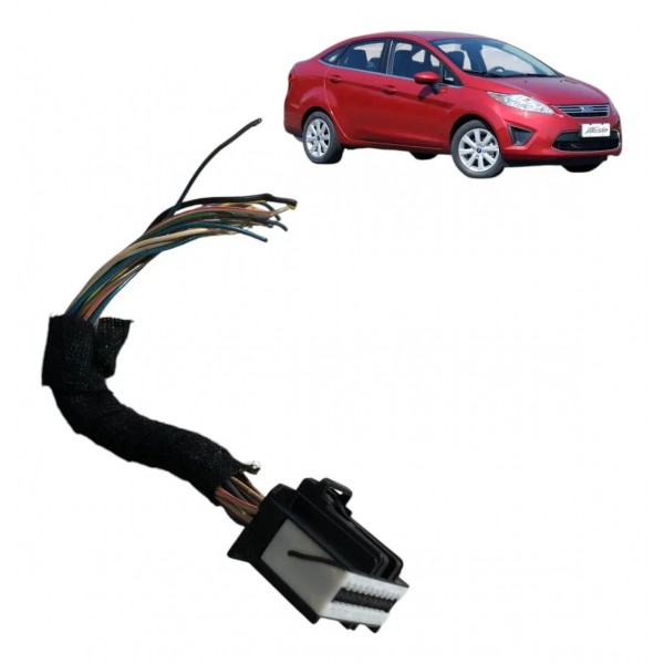 Plug Conector 18 Fios Comando Ar New Fiesta Mexicano 2012