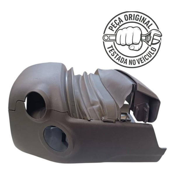 Moldura Coluna Volante New Fiesta Mexicano 2011 2012 Cinza Lisa