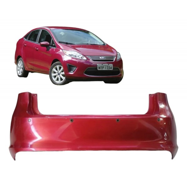 Parachoque Traseiro New Fiesta Mexicano Sedan 2011 2012