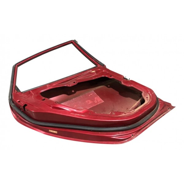 Porta Traseira Esquerda New Fiesta Sedan Mexicano 2012 2019 Traseira Esquerda Vermelho