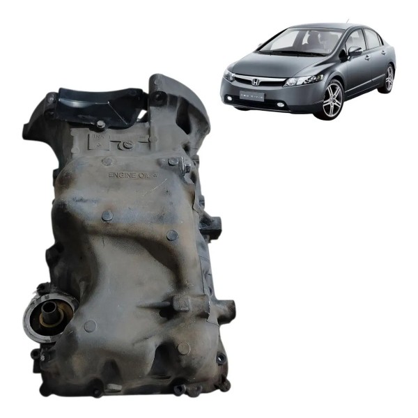 Carter De Óleo Do Motor Honda New Civic 1.8 16v 2007 A 2011