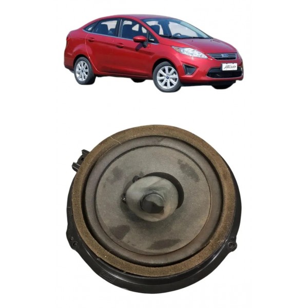 Auto Falante Traseiro Esquerdo New Fiesta Sedan Mex 1.6 2011 Preto