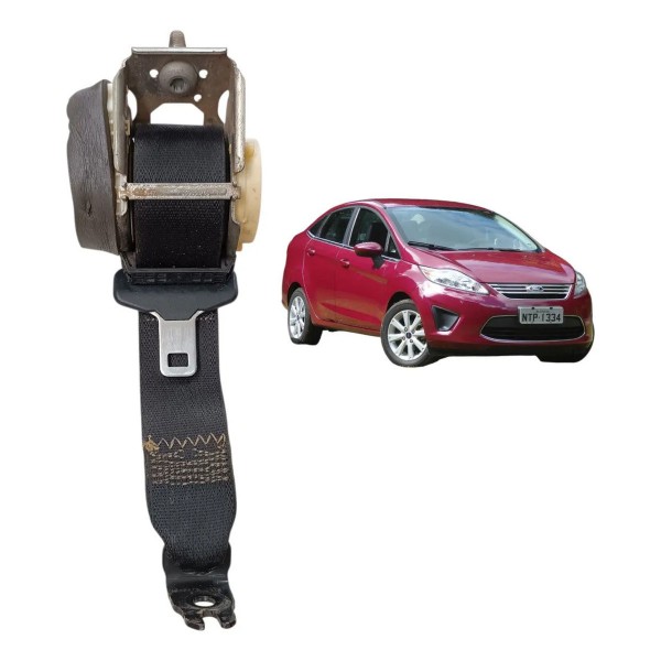 Cinto Segurança Traseiro Esquerdo New Fiesta Mexicano 2012