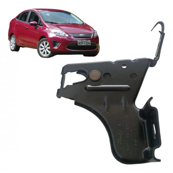 Suporte Inferior Banco Tras. Esquerdo New Fiesta 2011 2012 Preto