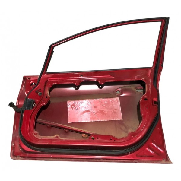 Porta Dianteira Direita New Fiesta Sedan Mexicano 2012 2019 Dianteira Direita Vermelho
