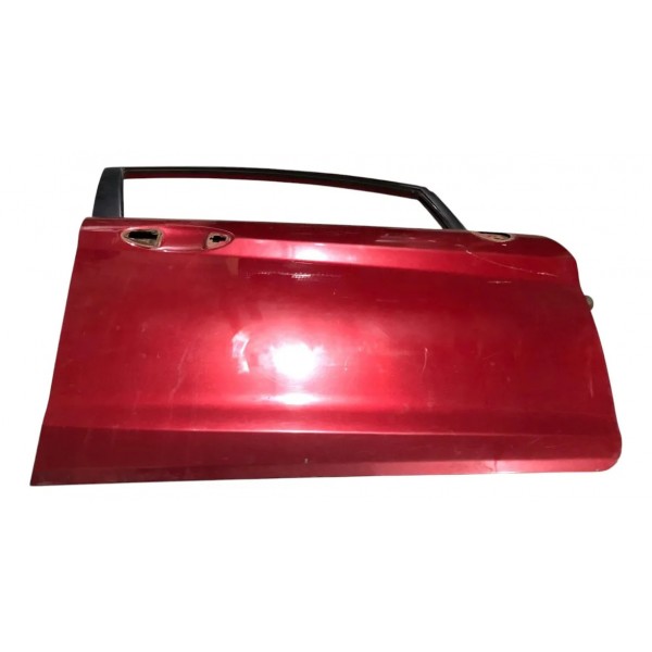 Porta Dianteira Direita New Fiesta Sedan Mexicano 2012 2019 Dianteira Direita Vermelho