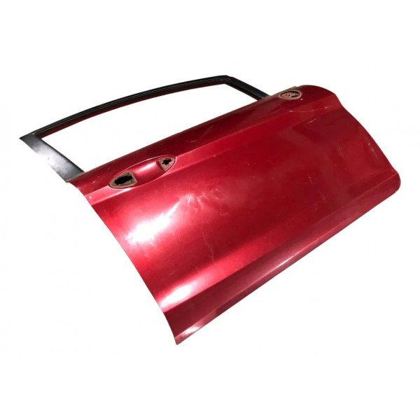 Porta Dianteira Direita New Fiesta Sedan Mexicano 2012 2019 Dianteira Direita Vermelho