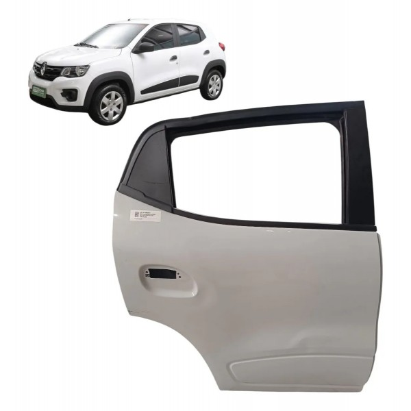 Porta Traseira Direita Renault Kwid 2019 2020 2021 2022 Traseira Direita Branco