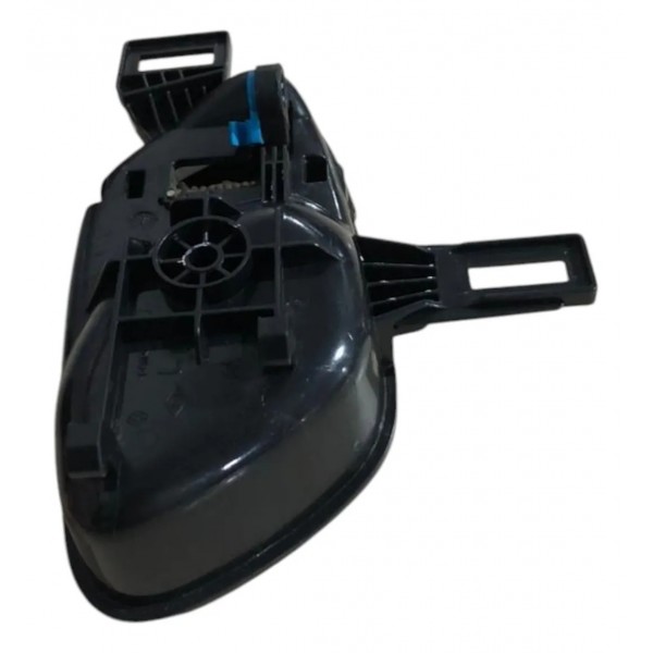 Maçaneta Interna Diant. Esquerda Renault Kwid 2019 2020 2022 Preto Dianteira