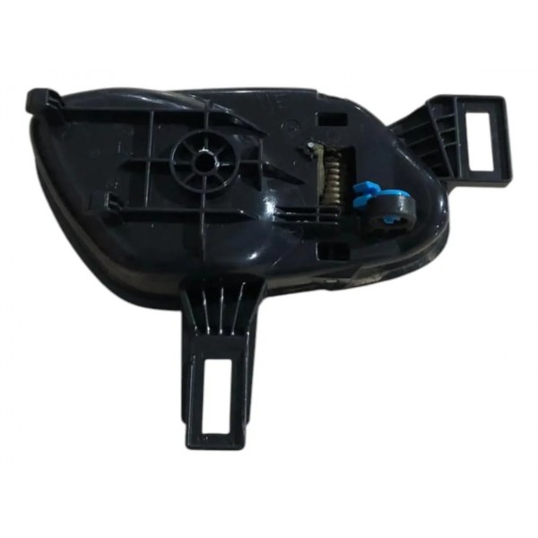 Maçaneta Interna Diant. Esquerda Renault Kwid 2019 2020 2022 Preto Dianteira