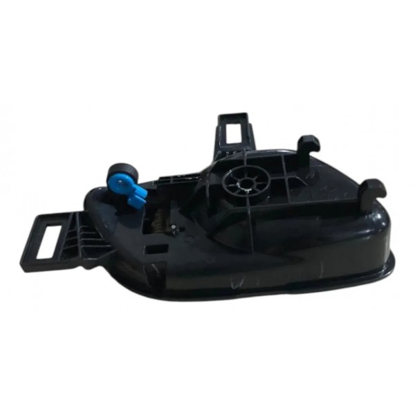 Maçaneta Interna Diant. Esquerda Renault Kwid 2019 2020 2022 Preto Dianteira