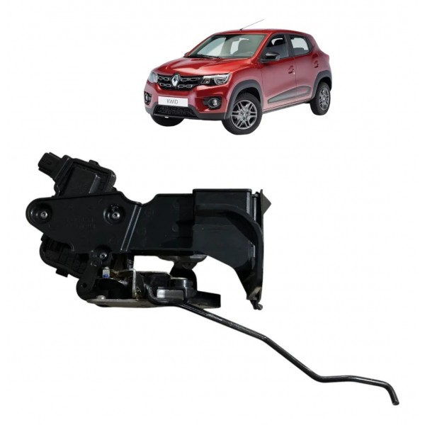 Fechadura Porta Dianteira Esquerda Renault Kwid 2019 A 2022