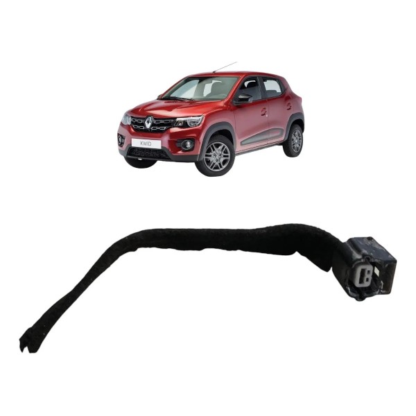 Plug Conector Fechadura Tras. Direito Renault Kwid 2019/2022