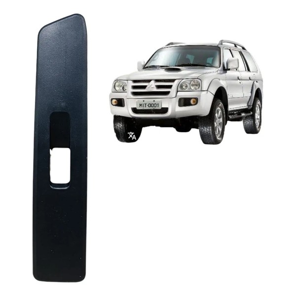 Moldura Botão Vidro Elétrico D.d Pajero Tr4 2002 2003 A 2010