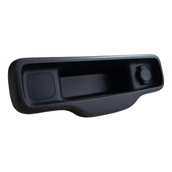 Porta Objetos Tomada 12v Citroën C4 Cactus 2018 A 2021 Preto