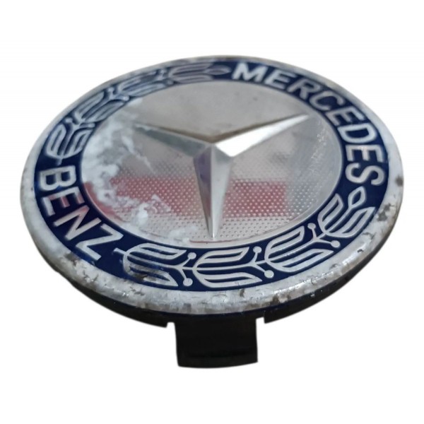Miolo Roda Calota Central Mercedes C180 C200 2011 2012 2013 Prateado