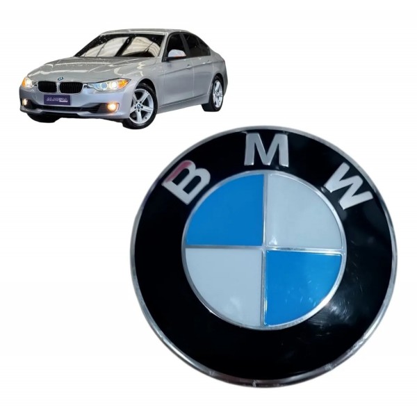 Miolo Calota Central Roda Bmw 320i 2013 2014 2015 2016 Origi Prateado