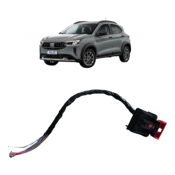 Plug Conector 5 Fios Coluna Elétrica Fiat Pulse 2020 A 2024