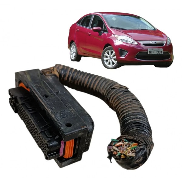 Plug Conector 33 Fios Modulo Injeção New Fiesta Mex 1.6 2012