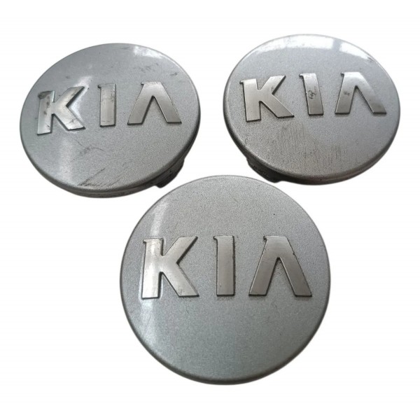 Miolo Calota Central Kia Prateado