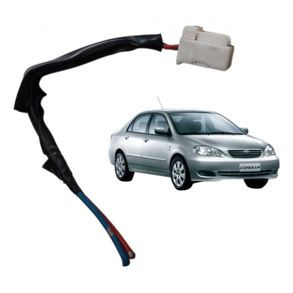 Plug Conector Fechadura Tras. Esquerda Toyota Corolla 2003
