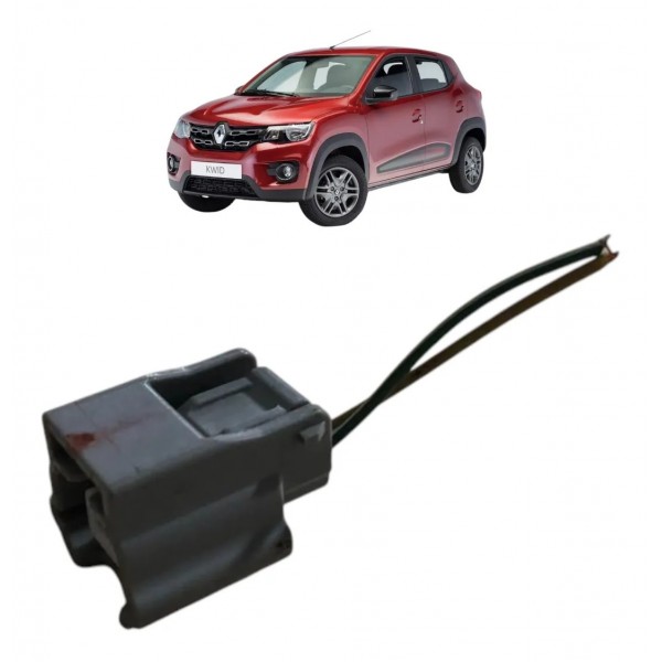 Plug Conector Sensor Impacto Tabelier Kwid 1.0  2019 A 2022