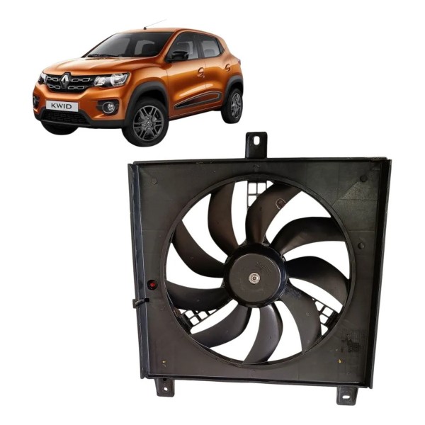 Ventoinha Radiador Renault Kwid 1.0 3cc 2019 2020 2022