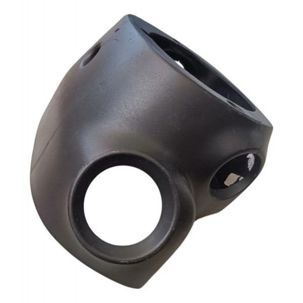 Moldura Coluna Direção Renault Kwid 2019 2020 2021 2022 Preto