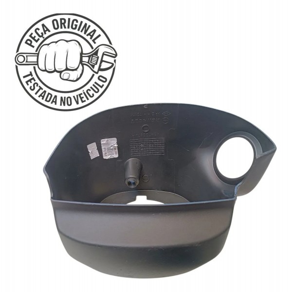 Moldura Coluna Direção Renault Kwid 2019 2020 2021 2022 Preto