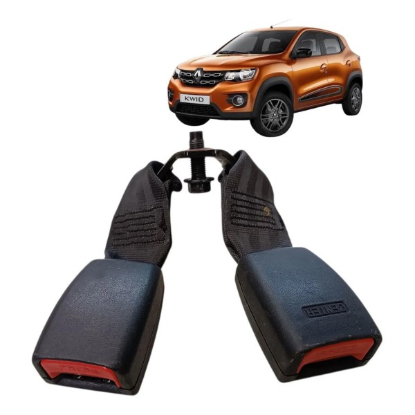 Engate Cinto Segurança Traseiros Renault Kwid 2019 2020 2022