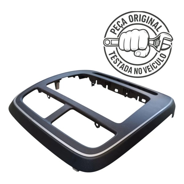 Moldura Painel Central Difusor Renault Kwid 2018 A 2022