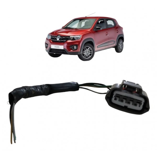 Plug Conector Chicote Bomba Combustivel Kwid 1.0 2019 A 2022