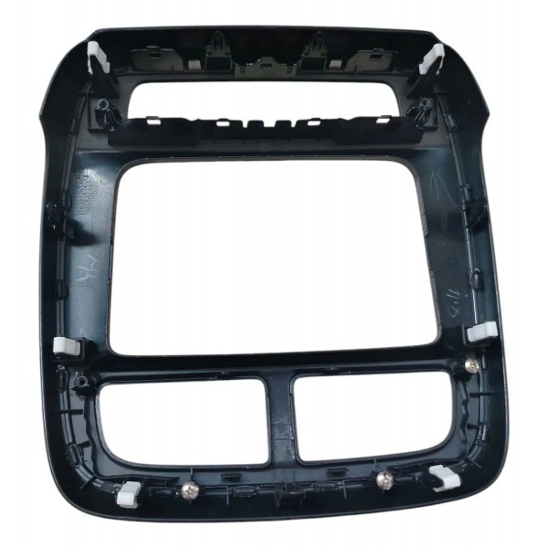 Moldura Painel Rádio Kwid 2022 2023 2024 E-tech Preto