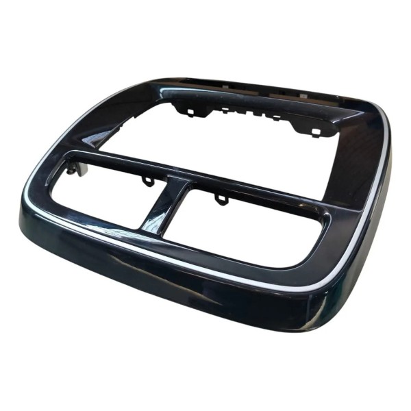 Moldura Painel Rádio Kwid 2022 2023 2024 E-tech Preto