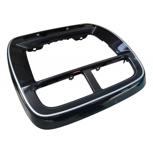 Moldura Painel Rádio Kwid 2022 2023 2024 E-tech Preto