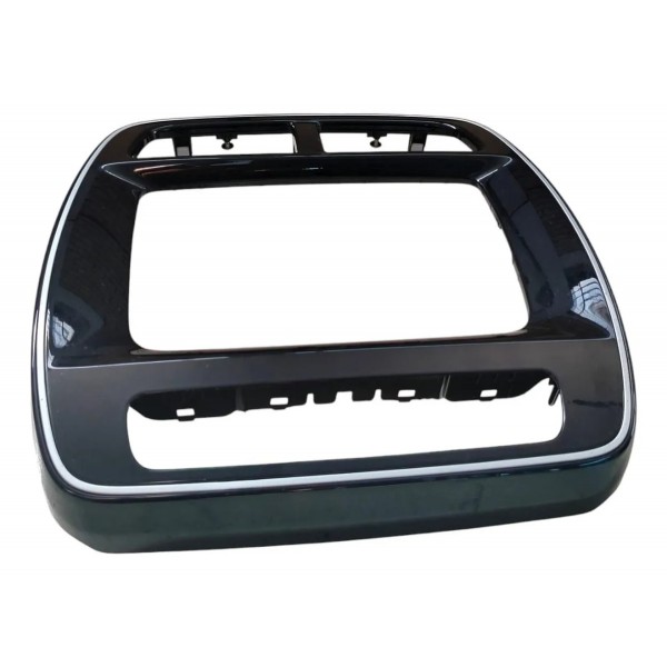 Moldura Painel Rádio Kwid 2022 2023 2024 E-tech Preto